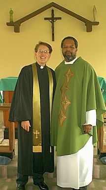 Rev. Bennett & Father Flores