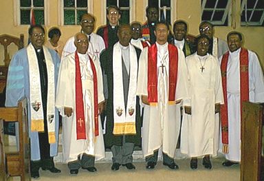 Following the ordination of the Reverend Stephen Mullings