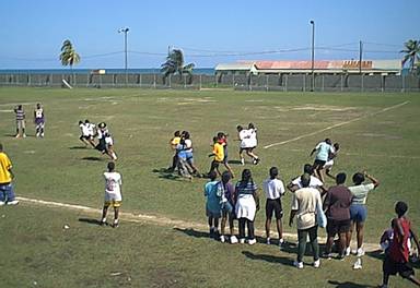 Three legged race