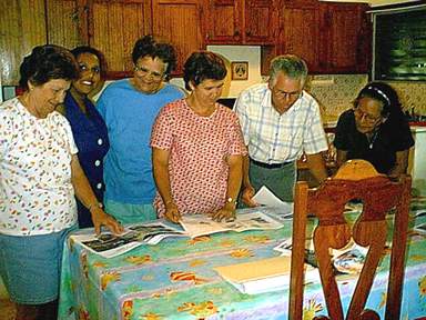 UMCC Board members check out plans