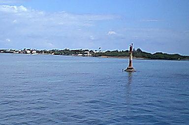 Utila harbor lighthouse