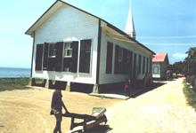 Mizpah Methodist Church, exterior view