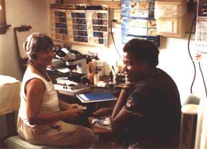 Utila Community Clinic, interior view